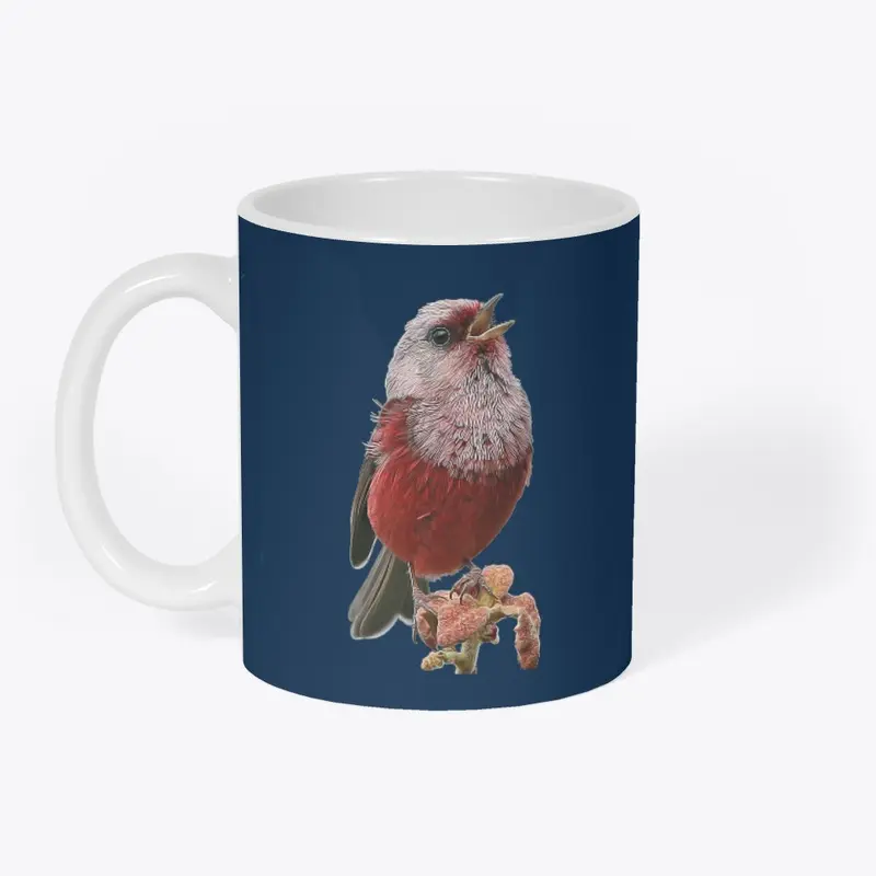 Mug Pink-headed Warbler