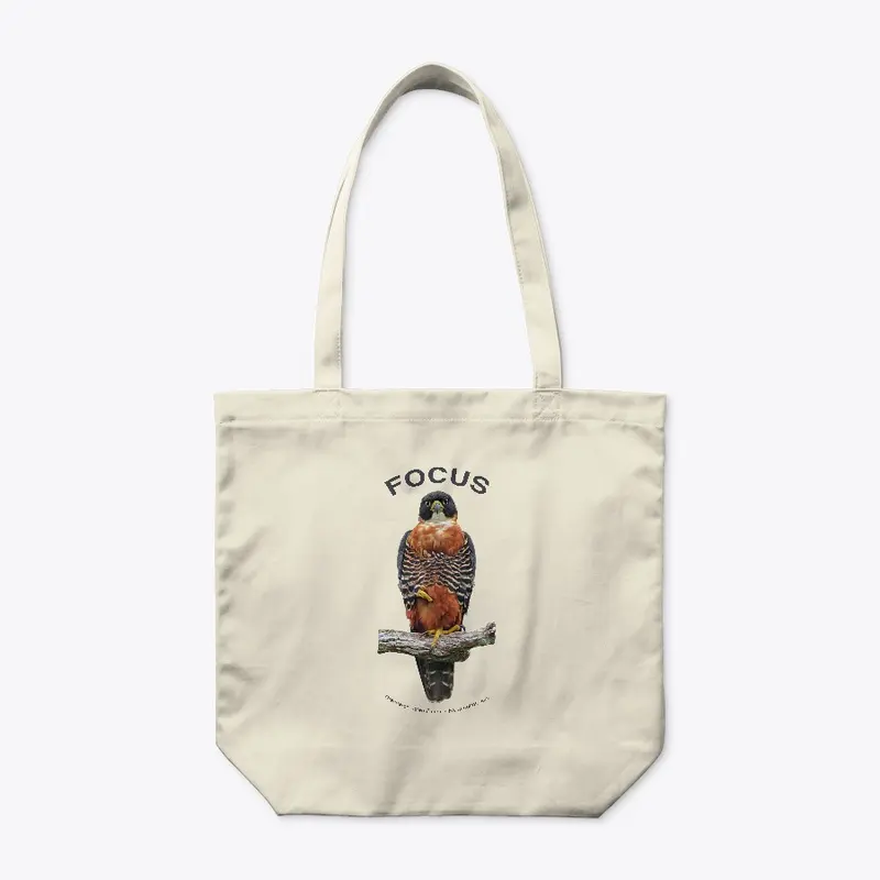 Orange-breasted Falcon Shopping Bag