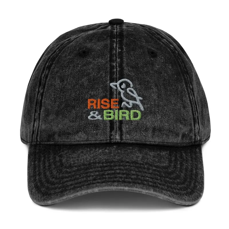 Vintage Cap Rise & Bird