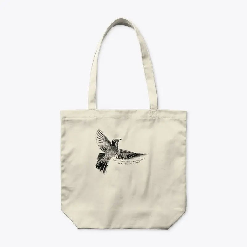 Garnet-throated Hummingbird Shopping Bag